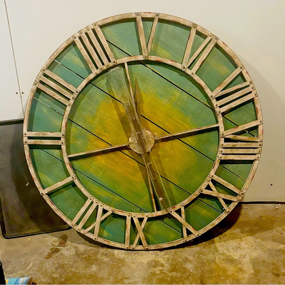 Home decor clock never used